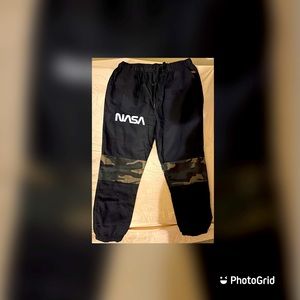 Men Letter Graphic Drawstring Waist Pants (NEW)